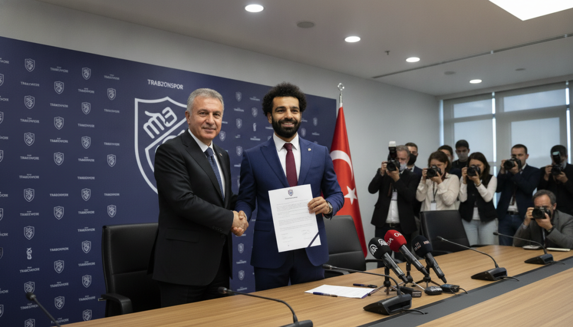 Mohamed Salah joins Trabzonspor on two-year free transfer deal
