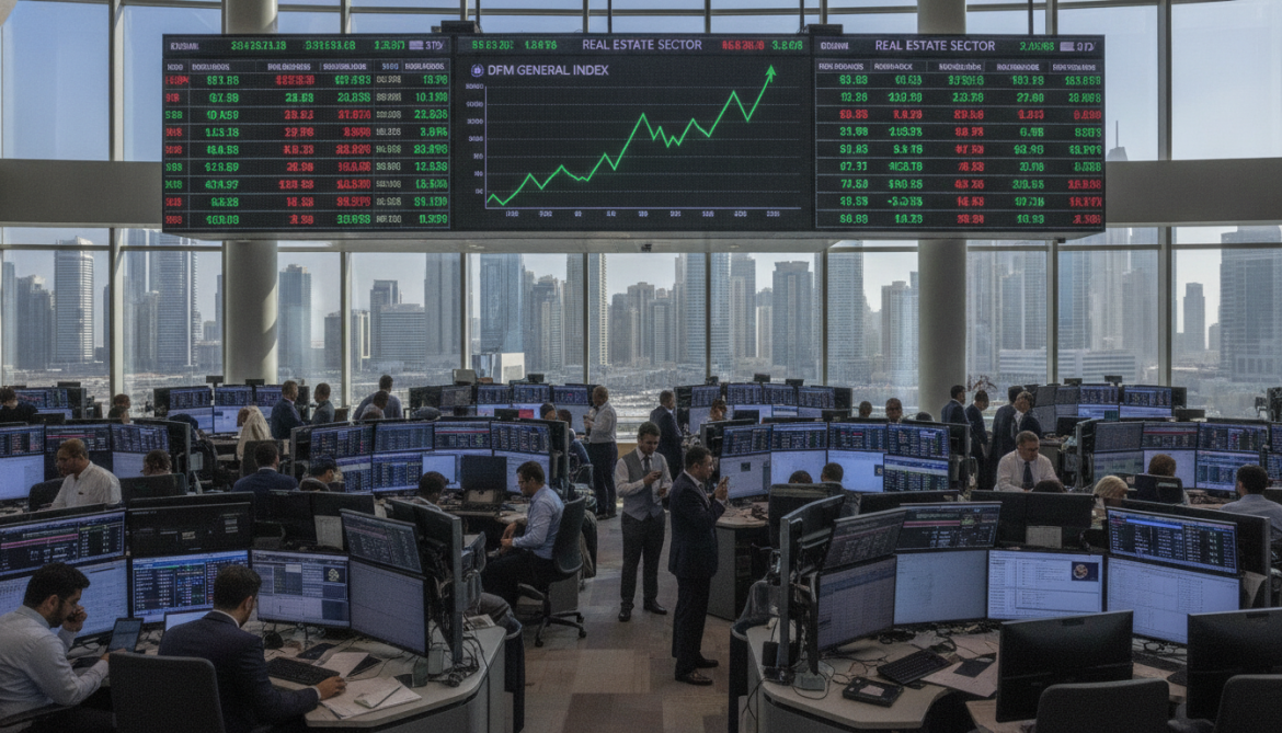 Dubai Financial Market rises in fourth straight session as real estate stocks lead