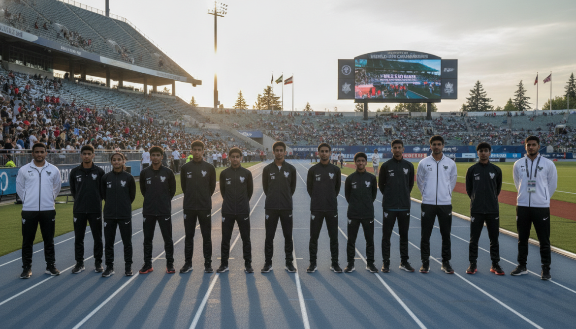 UAE National Athletics Team Opens World U20 Campaign in Eugene Oregon