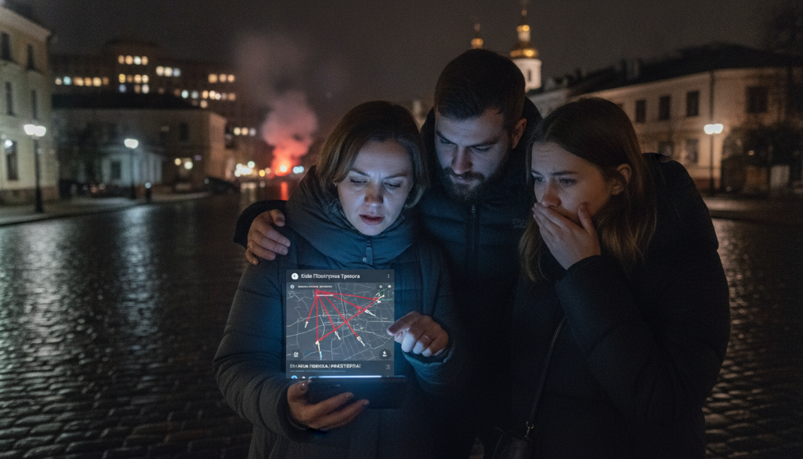 Telegram air raid channels warn Kyiv residents of incoming drones and missiles