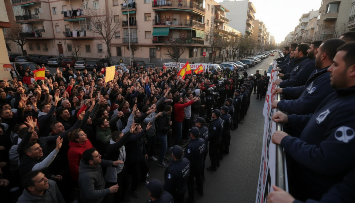Ceuta residents shout down far-right activists amid migrant crisis