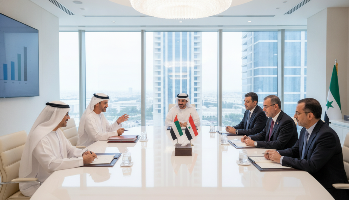 UAE and Syria announce plans to expand economic and investment ties