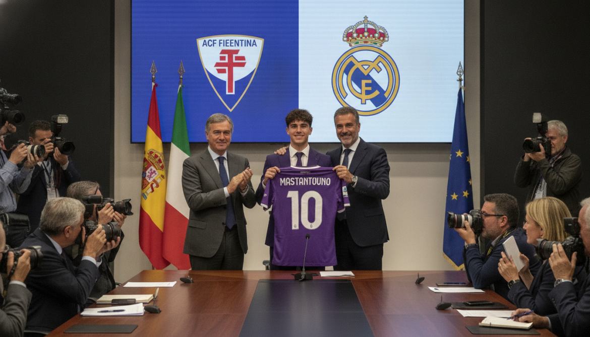 Fiorentina announces loan signing of Franco Mastantuono from Real Madrid